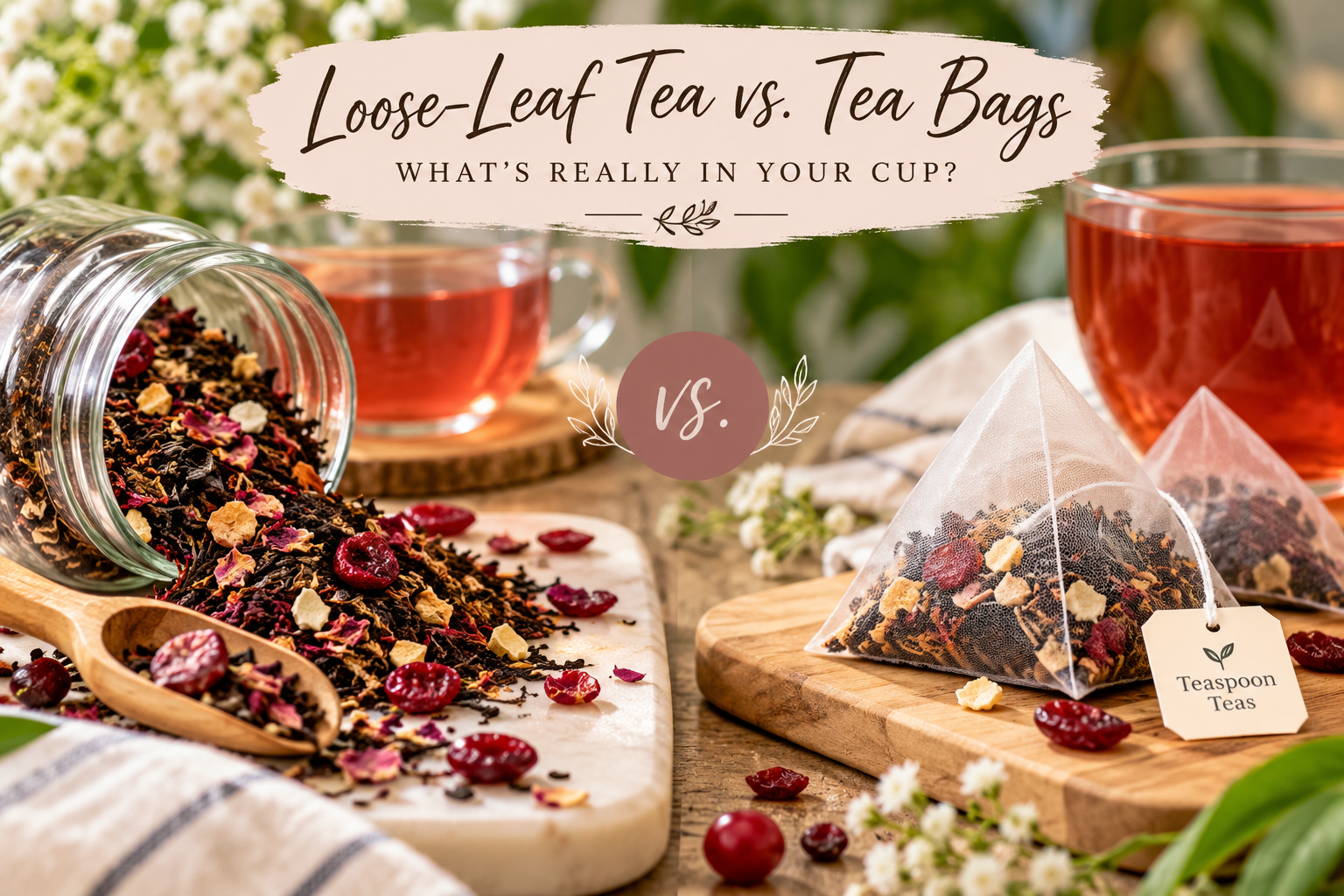 Lose-Leaf Tea vs Tea Bags: What’s Really in Your Cup?